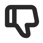 Dislike SVG Icon